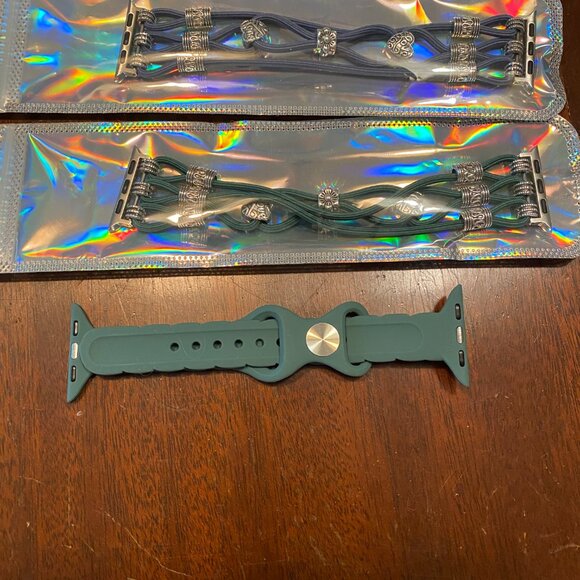 Apple Watch bands GPS 40 mm beaded, elastic NWT - Picture 3 of 3